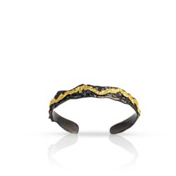 Sigrida Ember Irregular Cuff Bangle - Image 5