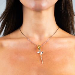 Rosa Pendant Necklace - Image 2