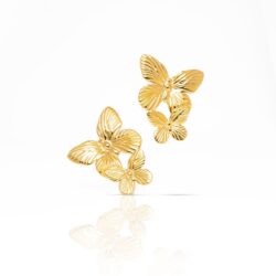 Calista Butterfly Earrings - Image 2
