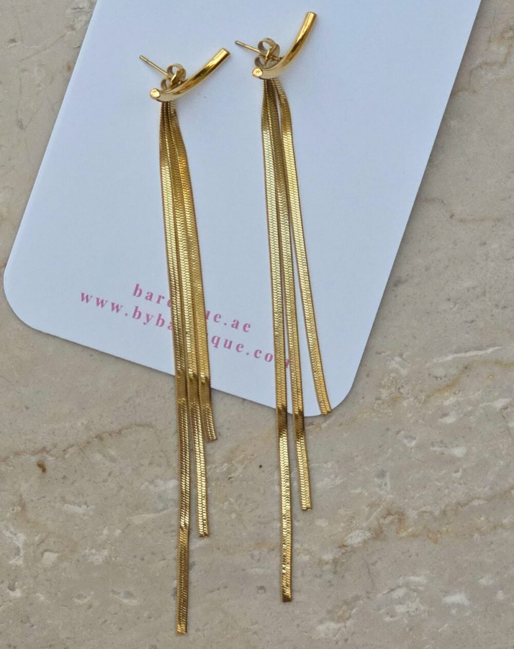 Kaia Tassel Earrings - Image 3