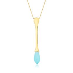 Aqua Drop Necklace